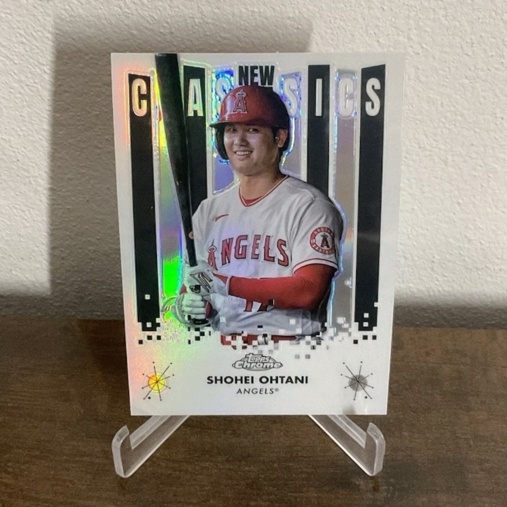 Topps 2022 Chrome New Classics Insert Shohei Ohtani Angels Baseball Card NC-6